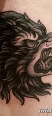 фото тату черный волк от 13.09.2017 №038 — black wolf tattoo — tatufoto.com