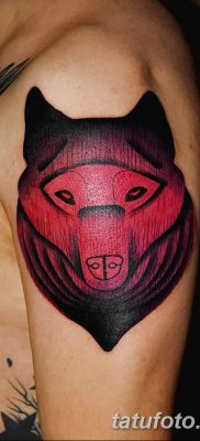 фото тату черный волк от 13.09.2017 №046 — black wolf tattoo — tatufoto.com
