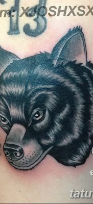 фото тату черный волк от 13.09.2017 №049 — black wolf tattoo — tatufoto.com