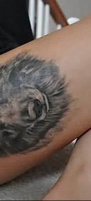 фото тату черный волк от 13.09.2017 №055 — black wolf tattoo — tatufoto.com
