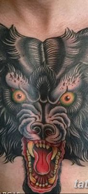 фото тату черный волк от 13.09.2017 №087 — black wolf tattoo — tatufoto.com