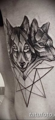фото тату черный волк от 13.09.2017 №094 — black wolf tattoo — tatufoto.com