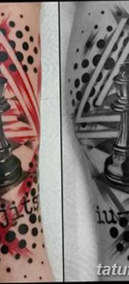 фото тату шахматы от 16.09.2017 №009 — tattoo chess — tatufoto.com