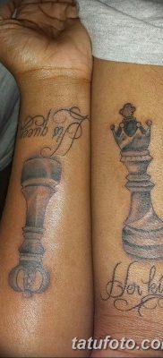 фото тату шахматы от 16.09.2017 №018 — tattoo chess — tatufoto.com