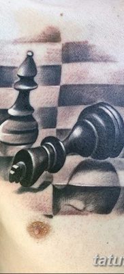фото тату шахматы от 16.09.2017 №020 — tattoo chess — tatufoto.com