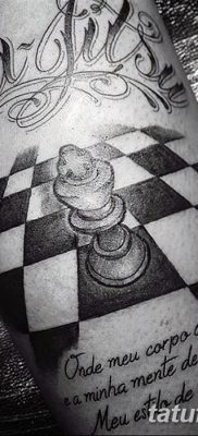 фото тату шахматы от 16.09.2017 №021 — tattoo chess — tatufoto.com
