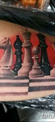фото тату шахматы от 16.09.2017 №053 — tattoo chess — tatufoto.com