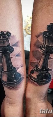 фото тату шахматы от 16.09.2017 №055 — tattoo chess — tatufoto.com