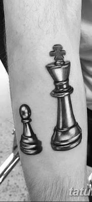 фото тату шахматы от 16.09.2017 №066 — tattoo chess — tatufoto.com
