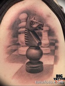 фото тату шахматы от 16.09.2017 №100 - tattoo chess - tatufoto.com
