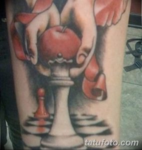 фото тату шахматы от 16.09.2017 №102 - tattoo chess - tatufoto.com