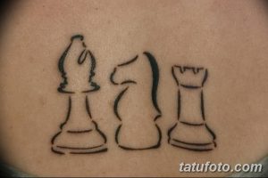 фото тату шахматы от 16.09.2017 №104 - tattoo chess - tatufoto.com