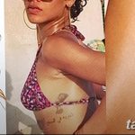 фото татуировки рианны от 23.09.2017 №003 - rianna tattoos - tatufoto.com