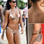 фото татуировки рианны от 23.09.2017 №006 - rianna tattoos - tatufoto.com