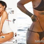 фото татуировки рианны от 23.09.2017 №008 - rianna tattoos - tatufoto.com