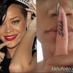 фото татуировки рианны от 23.09.2017 №031 - rianna tattoos - tatufoto.com
