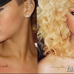 фото татуировки рианны от 23.09.2017 №039 - rianna tattoos - tatufoto.com