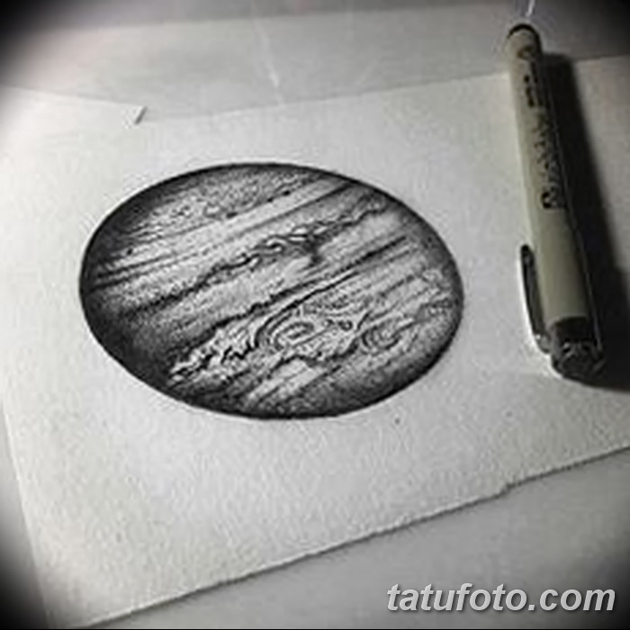 фото эскиз тату юпитер от 26.09.2017 №003 - sketch of tattoo jupiter - tatufoto.com