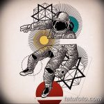 фото эскизы для тату космос от 26.09.2017 №005 - sketches for tattoo space - tatufoto.com