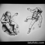 фото эскизы для тату космос от 26.09.2017 №011 - sketches for tattoo space - tatufoto.com