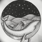 фото эскизы для тату космос от 26.09.2017 №014 - sketches for tattoo space - tatufoto.com