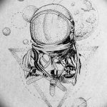 фото эскизы для тату космос от 26.09.2017 №021 - sketches for tattoo space - tatufoto.com