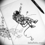 фото эскизы для тату космос от 26.09.2017 №047 - sketches for tattoo space - tatufoto.com