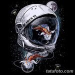 фото эскизы для тату космос от 26.09.2017 №051 - sketches for tattoo space - tatufoto.com