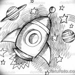 фото эскизы для тату космос от 26.09.2017 №069 - sketches for tattoo space - tatufoto.com
