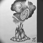 фото эскизы для тату космос от 26.09.2017 №071 - sketches for tattoo space - tatufoto.com