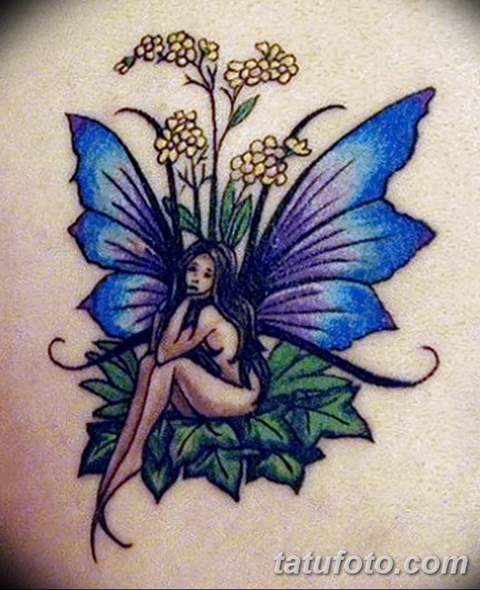 Значение татуировок. фото тату фея от 28.10.2017 № 056 - Fairy Tattoo - tat...