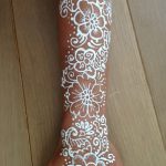 фото Мехенди на предплечье от 28.10.2017 №010 - Mehendi on the forearm - tatufoto.com