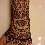 фото Мехенди на предплечье от 28.10.2017 №013 - Mehendi on the forearm - tatufoto.com