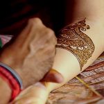 фото Мехенди на предплечье от 28.10.2017 №042 - Mehendi on the forearm - tatufoto.com