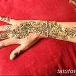 фото Мехенди на предплечье от 28.10.2017 №069 - Mehendi on the forearm - tatufoto.com
