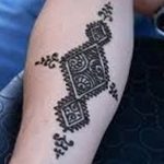 фото Мехенди на предплечье от 28.10.2017 №094 - Mehendi on the forearm - tatufoto.com