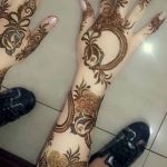 фото Мехенди на предплечье от 28.10.2017 №111 - Mehendi on the forearm - tatufoto.com