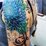 фото Синие тату от 18.10.2017 №014 - Blue Tattoos - tatufoto.com