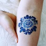 фото Синие тату от 18.10.2017 №041 - Blue Tattoos - tatufoto.com