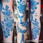 фото Синие тату от 18.10.2017 №044 - Blue Tattoos - tatufoto.com