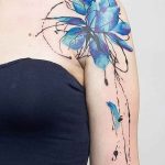 фото Синие тату от 18.10.2017 №053 - Blue Tattoos - tatufoto.com