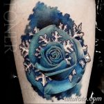 фото Синие тату от 18.10.2017 №071 - Blue Tattoos - tatufoto.com