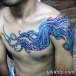 фото Синие тату от 18.10.2017 №081 - Blue Tattoos - tatufoto.com