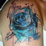 фото Синие тату от 18.10.2017 №089 - Blue Tattoos - tatufoto.com