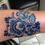 фото Синие тату от 18.10.2017 №093 - Blue Tattoos - tatufoto.com