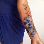 фото Синие тату от 18.10.2017 №106 - Blue Tattoos - tatufoto.com
