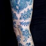 фото Синие тату от 18.10.2017 №133 - Blue Tattoos - tatufoto.com