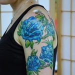 фото Синие тату от 18.10.2017 №186 - Blue Tattoos - tatufoto.com