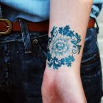 фото Синие тату от 18.10.2017 №190 - Blue Tattoos - tatufoto.com