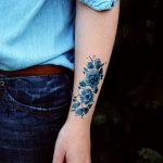фото Синие тату от 18.10.2017 №193 - Blue Tattoos - tatufoto.com